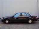 1993 HONDA ACCORD EX , 2.2L AUTO 4DR, COLOR BLACK, STK A14165